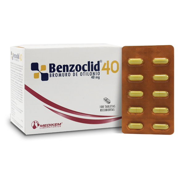 Benzoclid 40 tableta recubierta (100 tabletas)